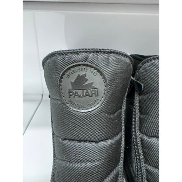 "PAJAR CANADA" Mens Ice Grip Snow Boots, Black, Size 12 - Picture 2 of 15